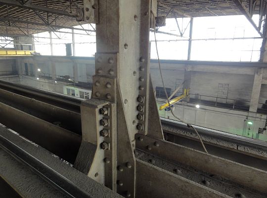 Ekspertyza techniczna konstrukcji istniejącej hali produkcyjnej